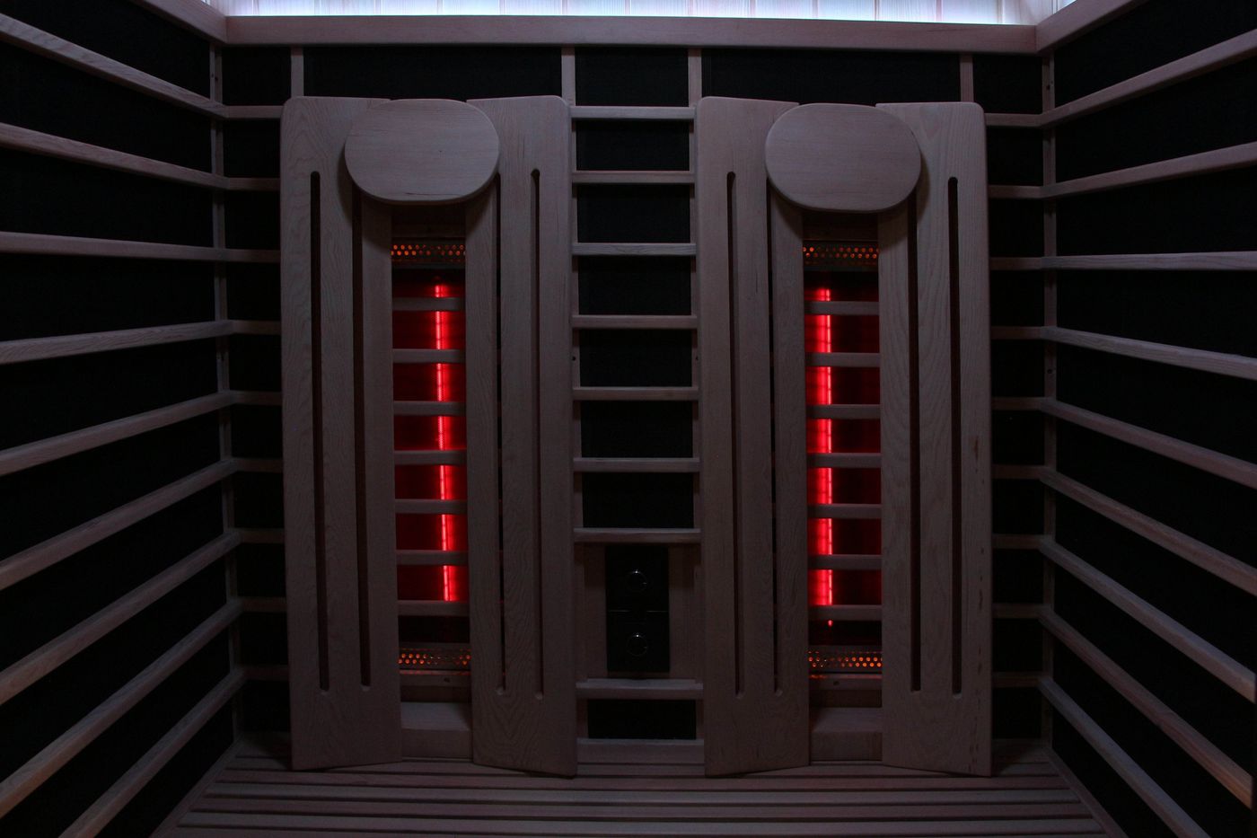 Interior of a wooden