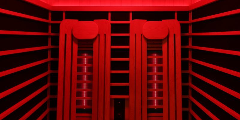 Sun Home Eclipse red light therapy sauna interior
